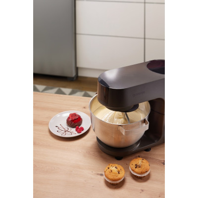 Gorenje kitchen machine 1000W, cup-iron, case-iron, nozzles-7, silver+black