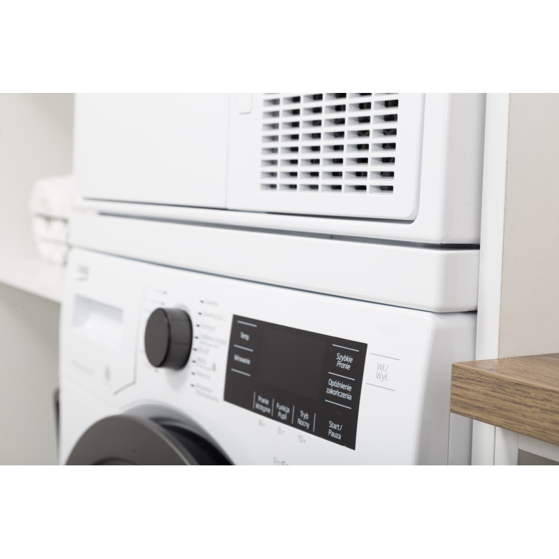 Beko Комплект монтажний для з'єднання пральної машини з сушильною машиною, 40-56 см, антрацит