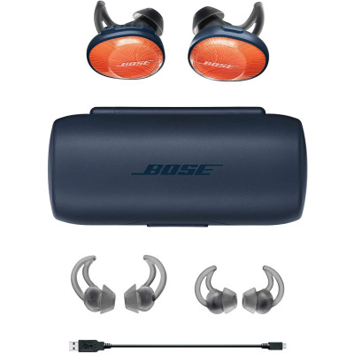 Bose SoundSport Free Wireless Headphones[Orange/Blue]