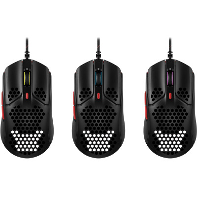 HyperX Миша Pulsefire Haste USB, Black/Red