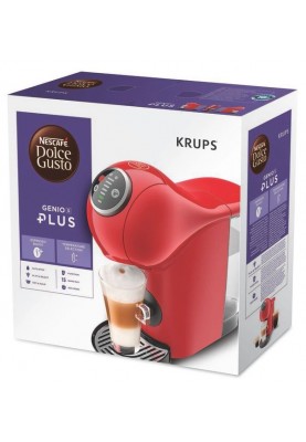 Krups Кавоварка капсульна Dolce Gusto Genio S Plus, 0,8л, червоний