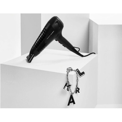 Rowenta Фен Studio Dry x Karl Lagerfeld, 2100Вт, 3 режими, хол. обдув, чорний