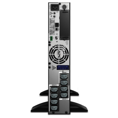 APC Джерело безперебійного живлення Smart-UPS X 1500VA/1200W, RT 2U, LCD, USB, RS232, 8xC13