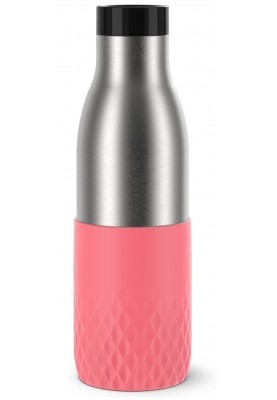 Tefal Термопляшка Bludrop, 500мл, діам70, t хол. 24г, гар.12г, нерж.сталь+пластик, рожевий