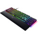 Razer Клавіатура механічна BlackWidow V4, 114key, Yellow Switch, USB-A, EN/RU, RGB, чорний