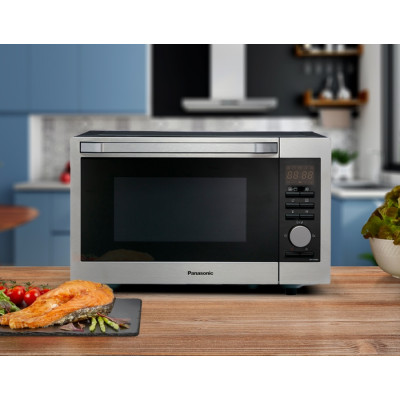 Panasonic Мікрохвильова піч, 30л, 1000Вт, гриль, дисплей