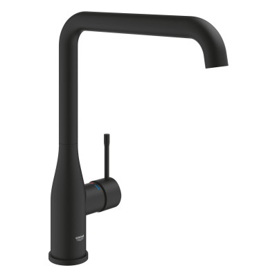 Grohe Змішувач для кухні Accent, довж.виливу - 220мм, поворотний, 1 важіль, фантомний чорний
