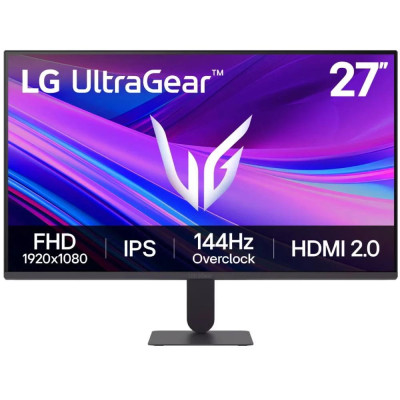 LG Монітор LG 27" 27G411A-B IPS 120Hz HDMI, DP, Audio, IPS 120Hz, 1ms, sRGB 99%, G-SYNC, FreeSync, HDR10