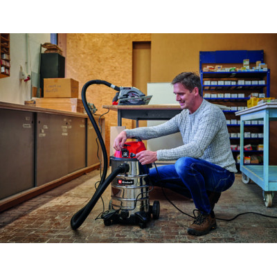 Einhell Пилосос професійний TС-VC 1930 SA Kit, 1500Вт, 190мБар, контейнер 30л, 5.3кг