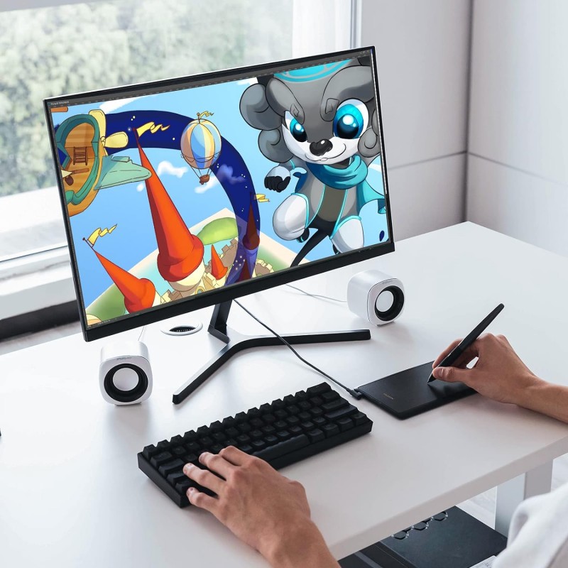 Huion Графічний планшет 4.17"x 2.6" H420X USB-C чорний