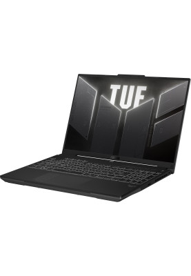 ASUS Ноутбук TUF F16 FX607JV-N3109 16" FHD+ IPS, Intel i7-13650HX, 16GB, F1TB, NVD4060-6, NoOS, Сірий
