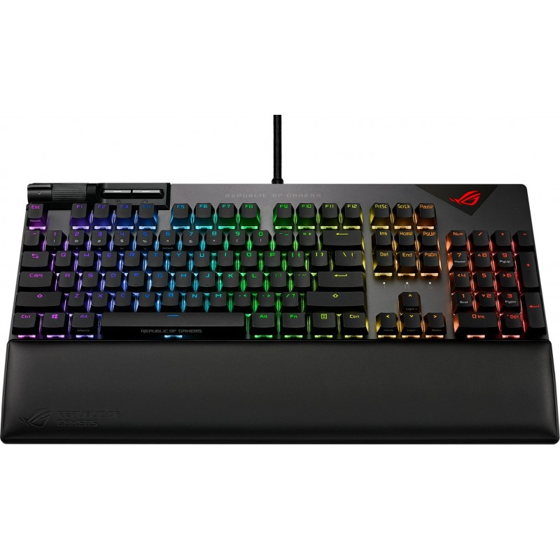 ASUS Клавіатура ROG Strix Flare II LED 104key NX Red USB US Black/Grey