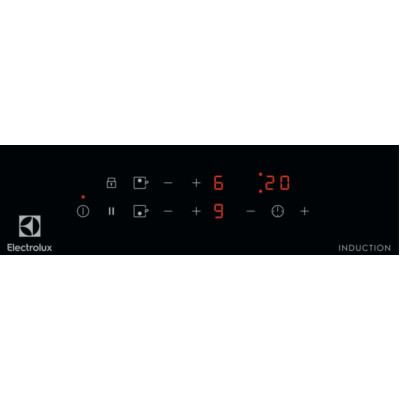 Electrolux Варильна поверхня індукційна, 30см, доміно, чорний