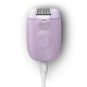 Philips Епілятор Series 2000 дисковий, від мережі, сух., насадок-3, з підсвіткою, фіолетовий