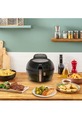 Tefal Мультипіч ActiFry & Grill Genius, 1500Вт, чаша-4л, сенсорне керув., підкл.