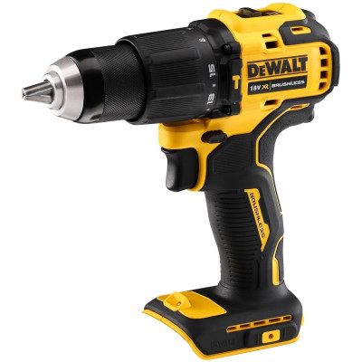 DeWALT Дриль-шурупокрут ударний DeWalt XR Li-Ion 18В акб 2А·рік 65Нм 450-1650об/хв патрон 13мм кейс 1.2кг