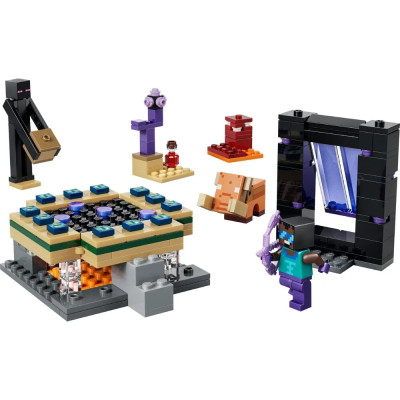 LEGO Конструктор Minecraft Подорож до Нижнього світу та Порталу до Краю LEGO Конструктор Minecraft Подорож до Нижнього світу та Порталу до Краю