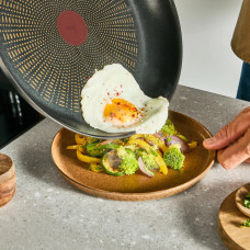 Tefal Сковорода Tefa Emotion+ 24см, алюміній, бакеліт, чорний