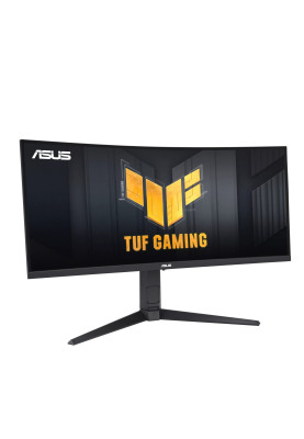 ASUS Монітор 34" TUF Gaming VG34VQL3A 2xHDMI, 2xDP, 3xUSB, MM, VA, 3440x1440, 21:9, 180Hz, 1ms, sRGB 125%, CURVED, AdaptiveSync, HAS, HDR400