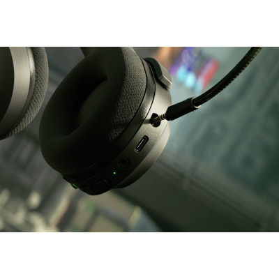 Razer Гарнітура ігрова Barracuda X, 7.1, mini-jack/USB-A/BT/WL, 1.5м, чорний