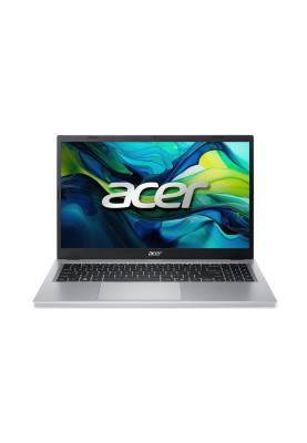 Acer Ноутбук Aspire Go AG15-21P 15.6" FHD IPS, AMD R5-7520U, 16GB, F512GB, UMA, Lin, сріблястий