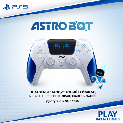 PlayStation Геймпад 5 Dualsense BT (Astro Bot Joyful Limited Edition)