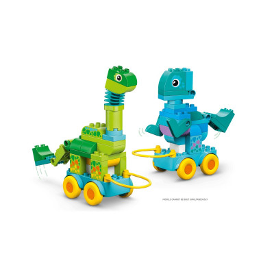 LEGO Конструктор LEGO DUPLO Town Динозаври на колесах 3в1 LEGO Конструктор LEGO DUPLO Town Динозаври на колесах 3в1