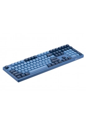 Akko Клавіатура механічна 3108DS Ocean Star 108Key, CS Blue V2, USB-A, EN/UKR, No Led, Блакитний