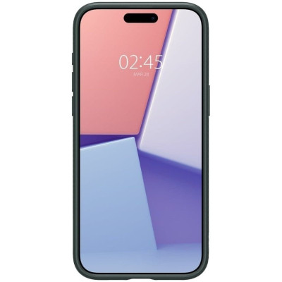 Spigen Чохол для Apple iPhone 15 Pro Liquid Air, Abyss Green