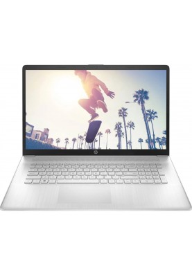 HP Ноутбук 17-cp2000ua 17.3" FHD IPS AG, AMD R5-7520U, 16GB, F512GB, UMA, DOS, сріблястий