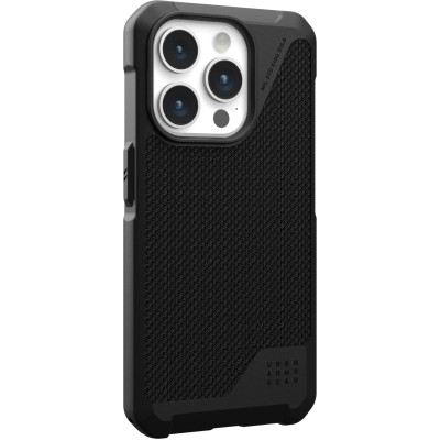 UAG Чохол для Apple iPhone 15 Pro Max Metropolis LT Magsafe, Kevlar Black