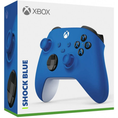 Microsoft Геймпад Xbox BT, синій