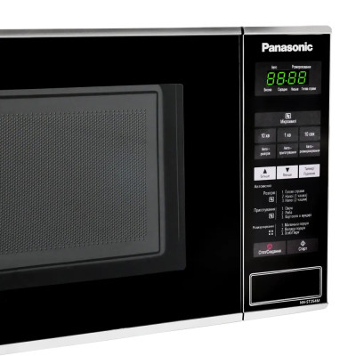 Panasonic Мікрохвильова піч, 20л, 800Вт, дисплей, графіт NN-ST254MZPE