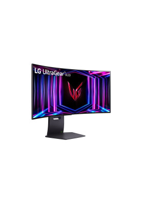 LG Монітор 34" 34GS95QE-B 2xHDMI, DP, USB, Audio, OLED, 3440x1440, 240Hz, 0.03ms, DCI-P3 98.5%, G-SYNC, FreeSync, AdaptiveSync, HAS, DisplayHDR True Black 400