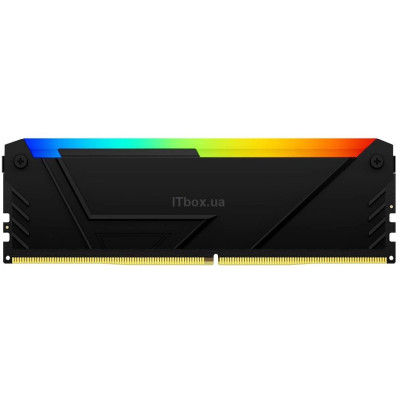 Kingston Пам'ять ПК Kingston DDR4 16GB 3200 FURY Beast RGB