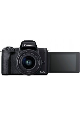 Canon Цифрова фотокамера  EOS M50 Mk2 + 15-45 IS STM Lifestream Kit Black