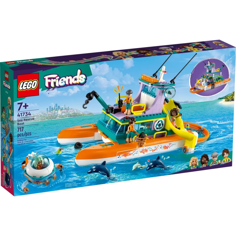 LEGO Конструктор Friends Човен морської рятувальної бригади