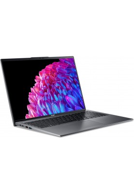 Acer Ноутбук Swift Go 16 SFG16-72 16" 3.2K OLED, Intel U7-155H, 32GB, F1TB, UMA, Lin, сірий