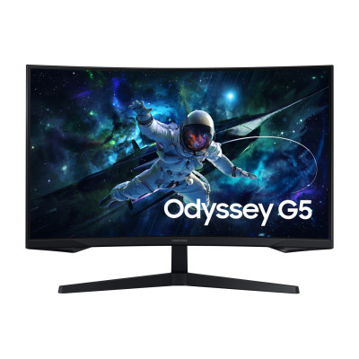 Samsung Монітор Samsung 31.5" Odyssey G55C 2xHDMI, DP, VA, 2560x1440, 165Hz, 1ms, CURVED