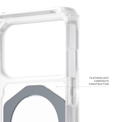 UAG Чохол UAG для iPhone 17 Pro, Plasma XTE MagSafe, Clear/Titanium