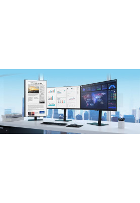 Samsung Монітор 27" S27A600U HDMI, DP, USB, MM, IPS, 2560x1440, 75Hz