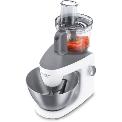 Kenwood Кухонная машина MultiOne, 1000Вт, чаша-метал, корпус-пластик, насадок-8, білий