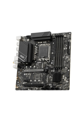 MSI Материнська плата PRO B760M-A WIFI s1700 B760 4xDDR5 HDMI DP WiFi BT mATX
