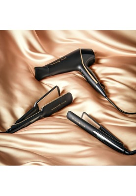 Remington Випрямляч PROluxe Midnight Wide Plate Straightener, темп.режимів-9, 150-230С, чохол, дісплей, кераміка, чорний