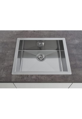 Grohe Мийка кухонна K700, нерж.сталь, прямокут., без крила, 550x450x200мм, чаша - 1, уніврсальна, нержавіюча сталь