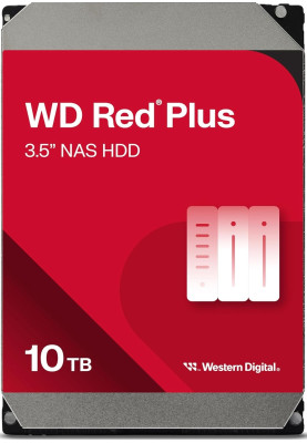 WD Жорсткий диск WD 10TB 3.5" 7200 512MB SATA Red Plus NAS