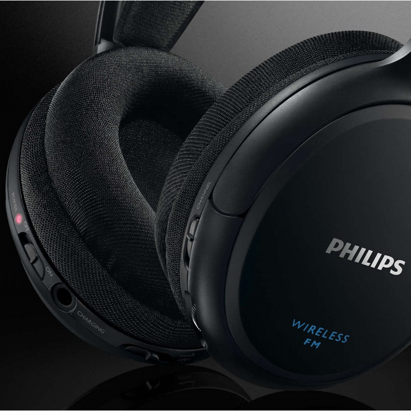 Philips SHC5200 Over-Ear Wireless[Black (SHC5200/10)]