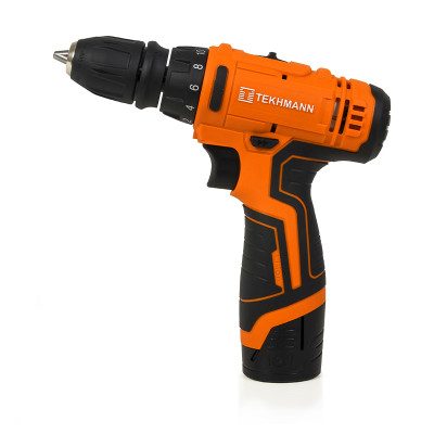 TEKHMANN Шурупокрут-дриль акумуляторний TCD-12 QC Li 12В 1х1.5А·год 28Нм 400·1400об·хв 1кг