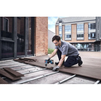 Bosch Шурупокрут-дриля акумуляторна Bosch Professional GSR 18V-65 18В 21·55Нм 0-550·0-2100об/хв кейс 1.06кг без АКБ та ЗП
