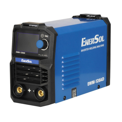 EnerSol Зварювальний апарат інверторний EWM-120AD 20-120А 5.1кВт 160-260В 2.8кг